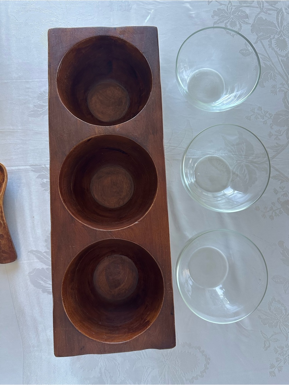 3-bowl appetizer server
